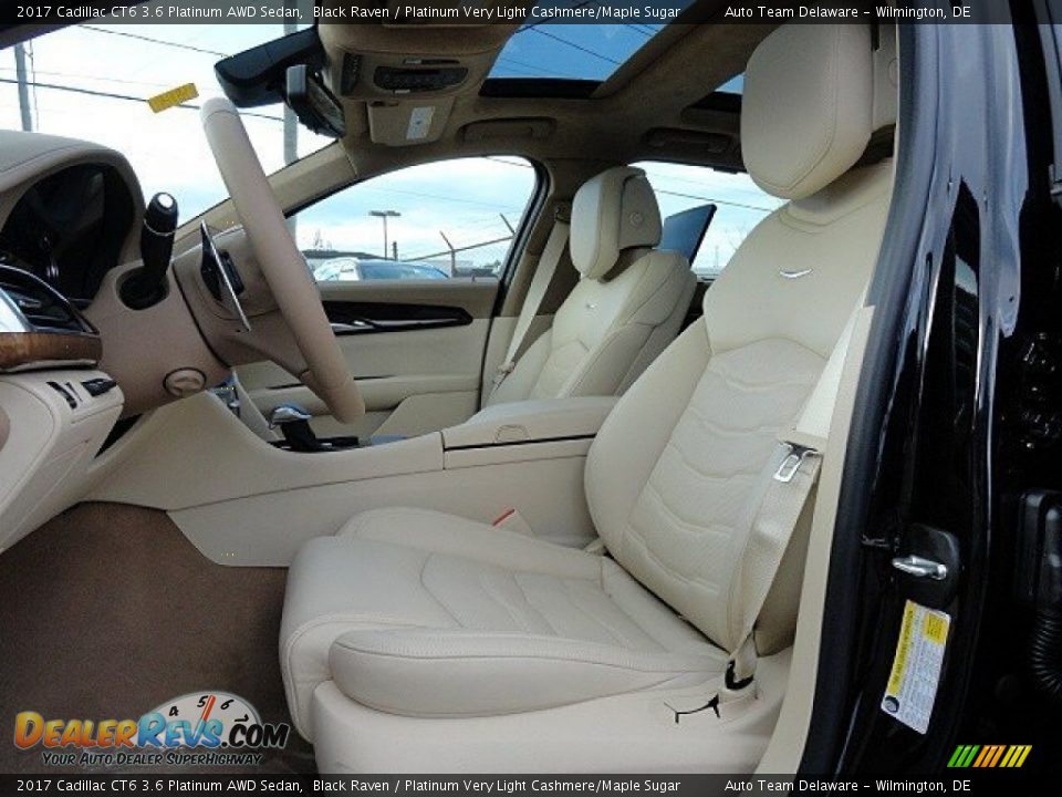 Front Seat of 2017 Cadillac CT6 3.6 Platinum AWD Sedan Photo #14