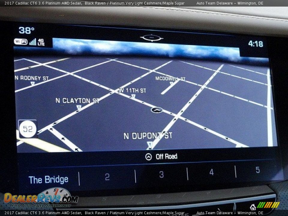 Navigation of 2017 Cadillac CT6 3.6 Platinum AWD Sedan Photo #20