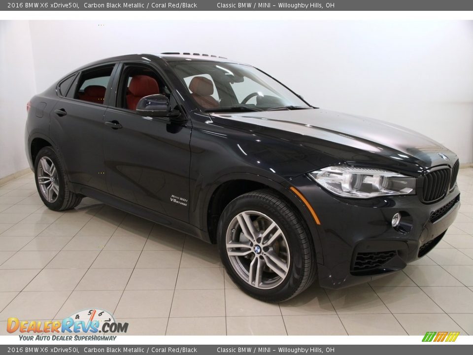 Front 3/4 View of 2016 BMW X6 xDrive50i Photo #1