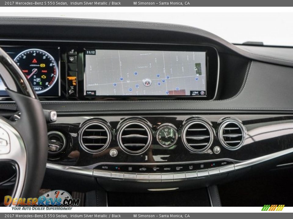 Navigation of 2017 Mercedes-Benz S 550 Sedan Photo #8
