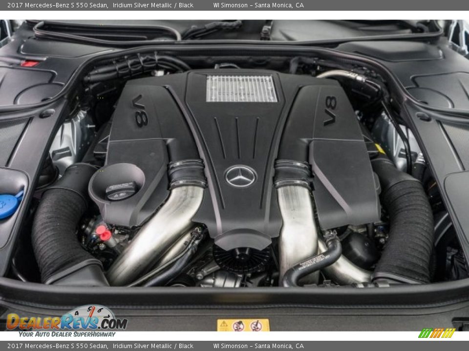 2017 Mercedes-Benz S 550 Sedan 4.7 Liter DI biturbo DOHC 32-Valve VVT V8 Engine Photo #9