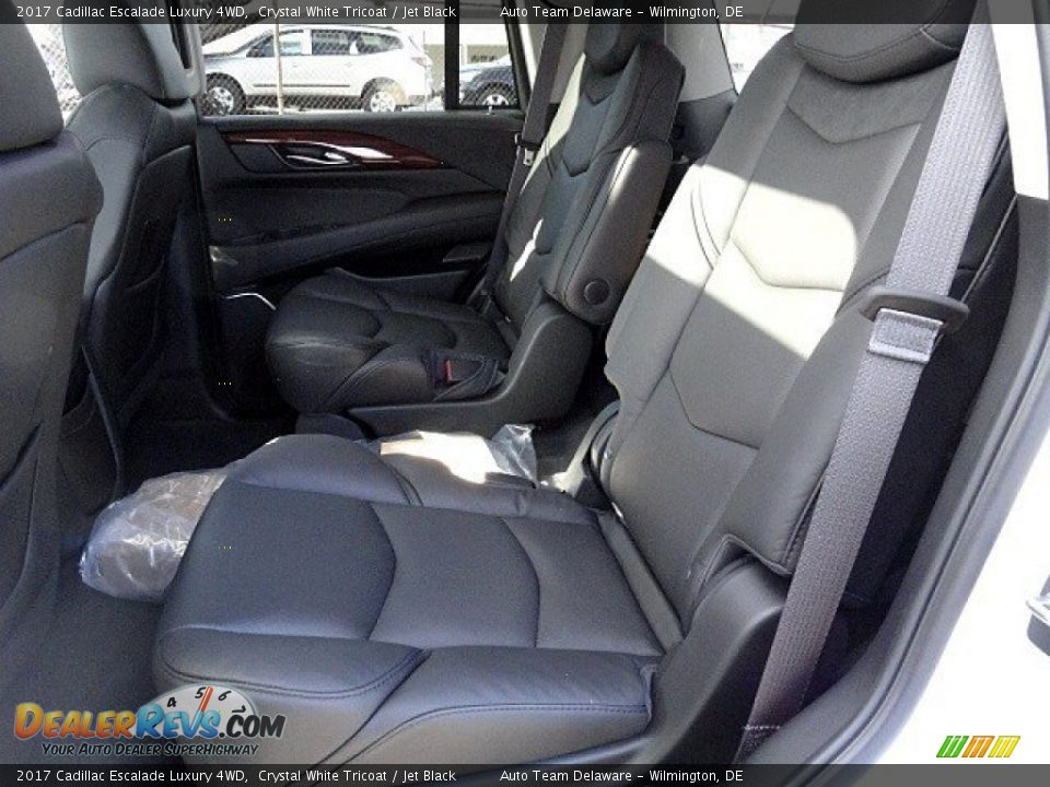 Rear Seat of 2017 Cadillac Escalade Luxury 4WD Photo #10