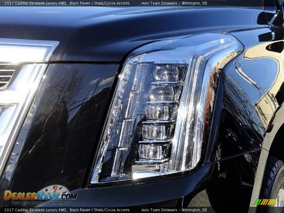 2017 Cadillac Escalade Luxury 4WD Black Raven / Shale/Cocoa Accents Photo #9