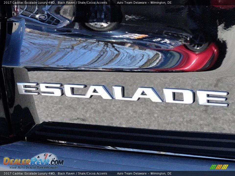 2017 Cadillac Escalade Luxury 4WD Black Raven / Shale/Cocoa Accents Photo #34