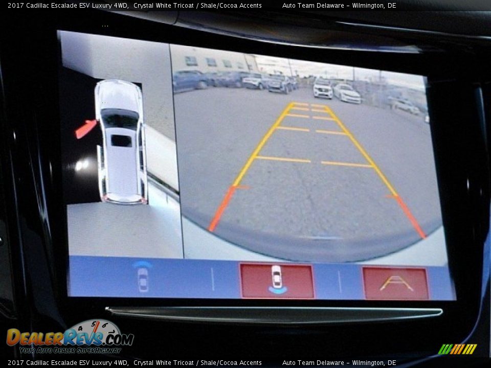 2017 Cadillac Escalade ESV Luxury 4WD Crystal White Tricoat / Shale/Cocoa Accents Photo #21
