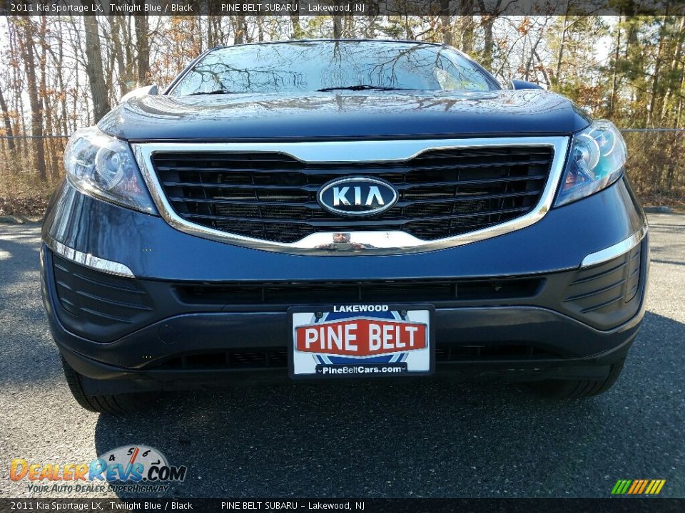2011 Kia Sportage LX Twilight Blue / Black Photo #2
