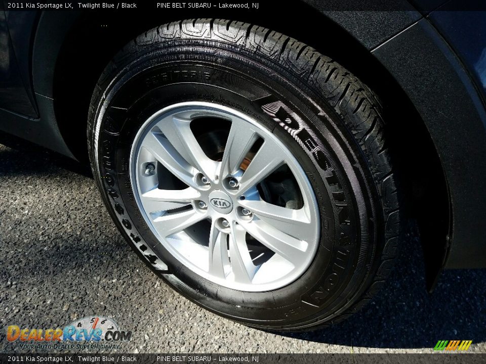 2011 Kia Sportage LX Twilight Blue / Black Photo #4
