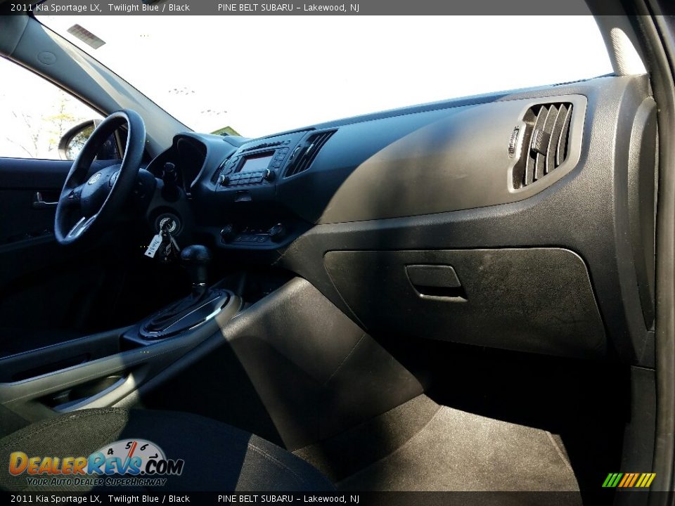 2011 Kia Sportage LX Twilight Blue / Black Photo #6