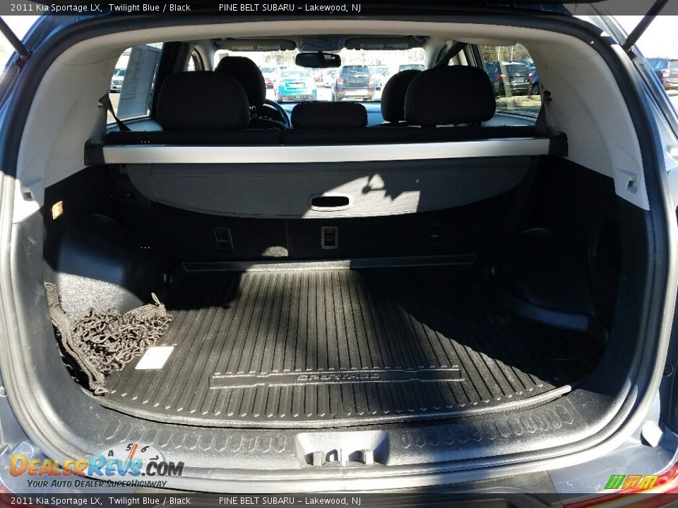 2011 Kia Sportage LX Twilight Blue / Black Photo #9
