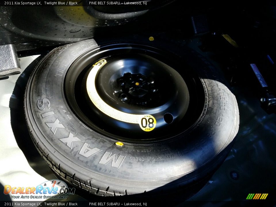 2011 Kia Sportage LX Twilight Blue / Black Photo #10