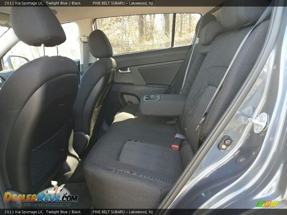 2011 Kia Sportage LX Twilight Blue / Black Photo #13