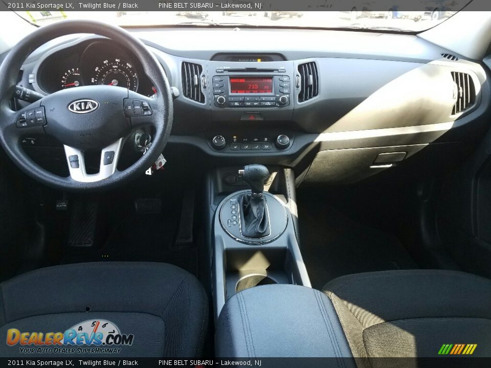 2011 Kia Sportage LX Twilight Blue / Black Photo #14