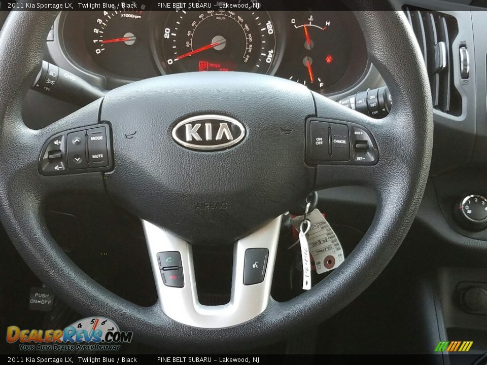 2011 Kia Sportage LX Twilight Blue / Black Photo #15