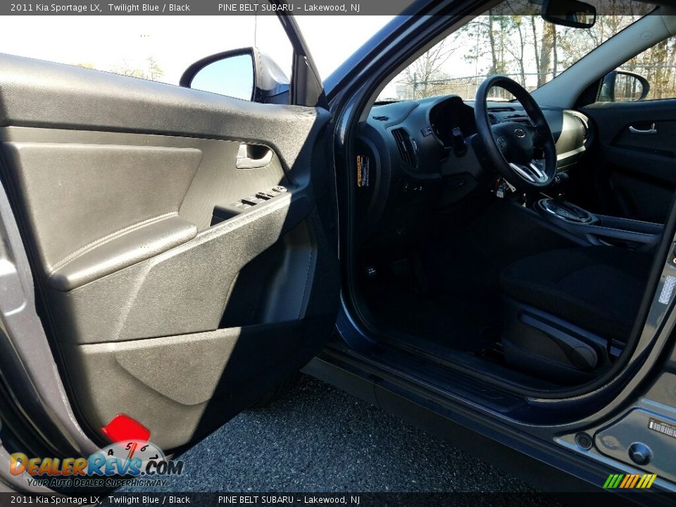 2011 Kia Sportage LX Twilight Blue / Black Photo #17