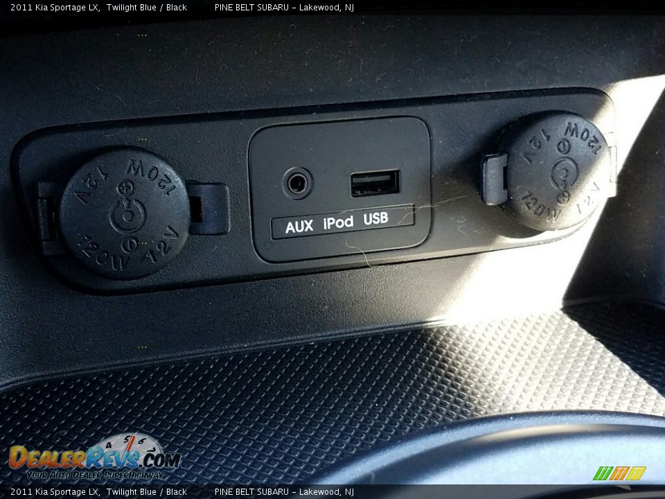 2011 Kia Sportage LX Twilight Blue / Black Photo #19