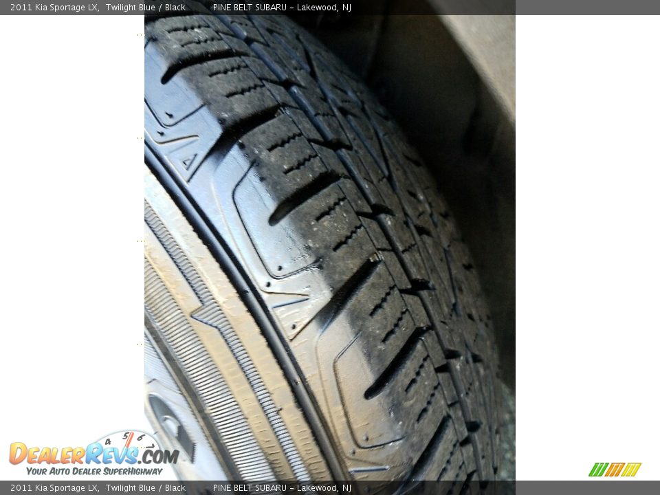 2011 Kia Sportage LX Twilight Blue / Black Photo #22