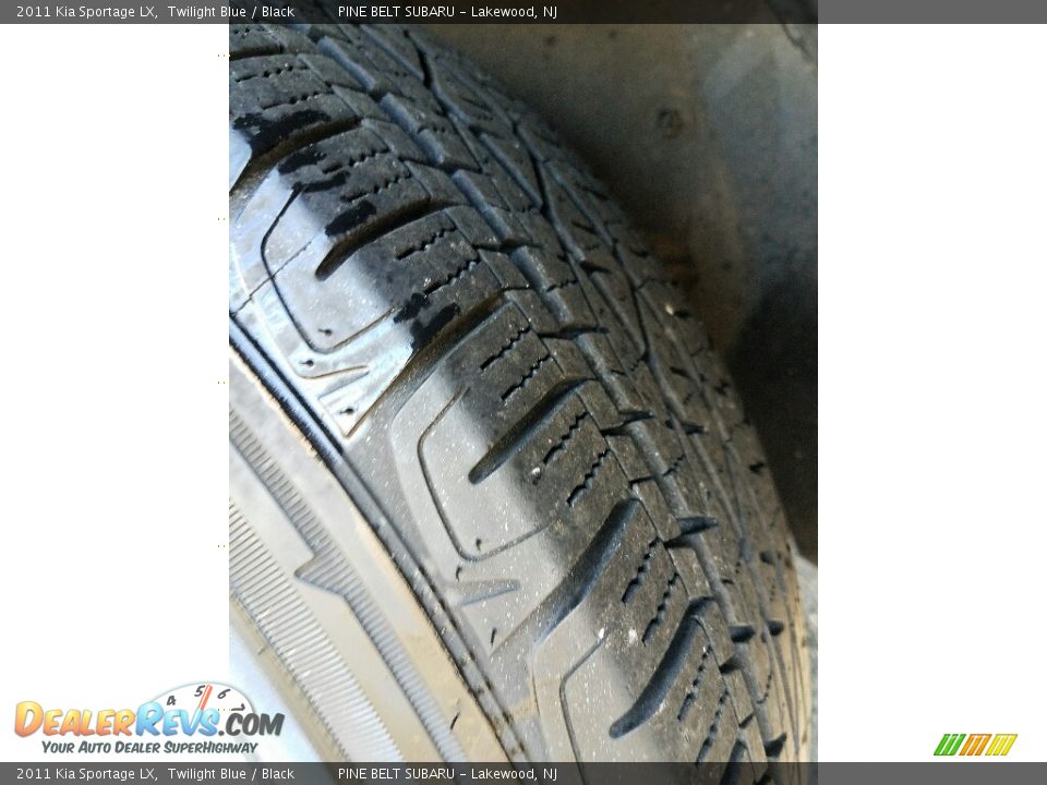 2011 Kia Sportage LX Twilight Blue / Black Photo #23