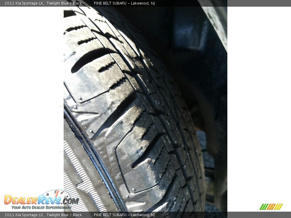 2011 Kia Sportage LX Twilight Blue / Black Photo #24