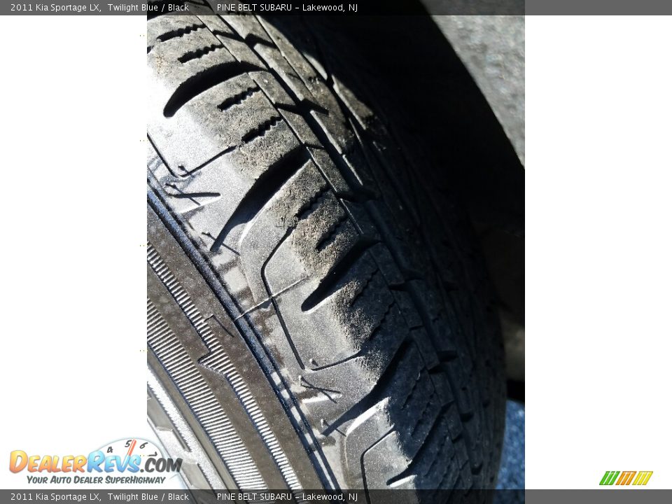2011 Kia Sportage LX Twilight Blue / Black Photo #25