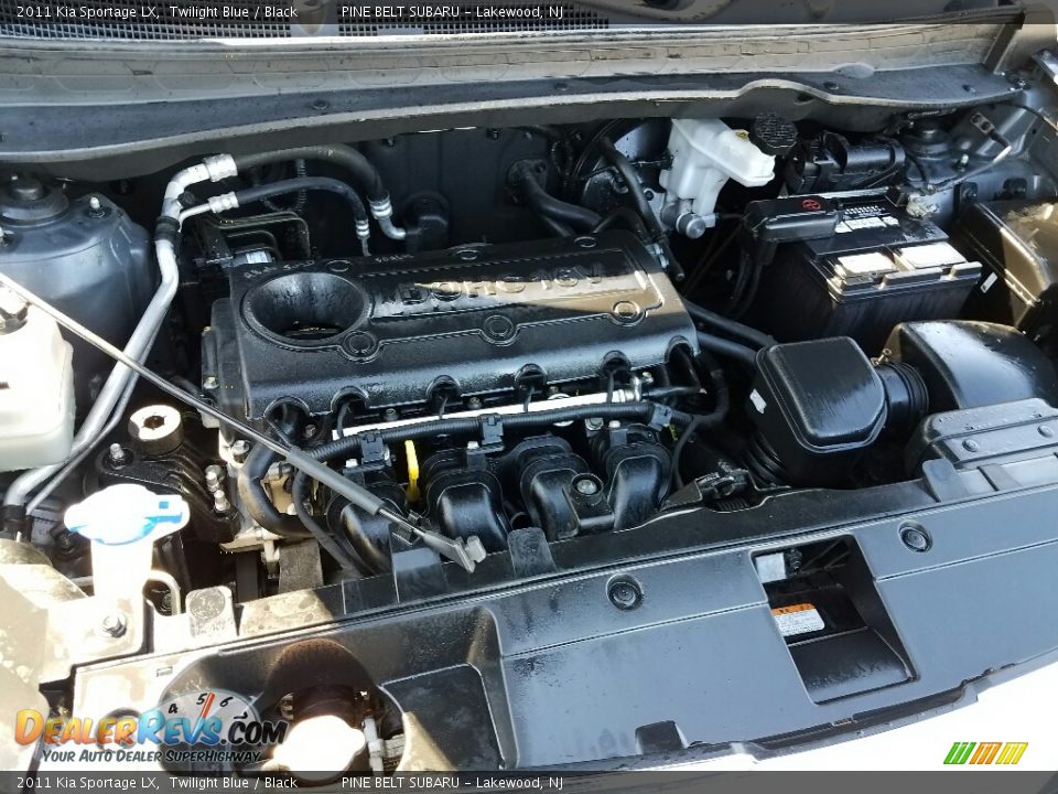 2011 Kia Sportage LX Twilight Blue / Black Photo #26
