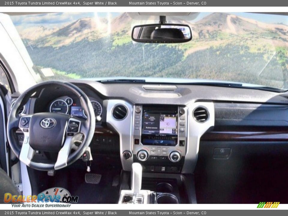 2015 Toyota Tundra Limited CrewMax 4x4 Super White / Black Photo #13