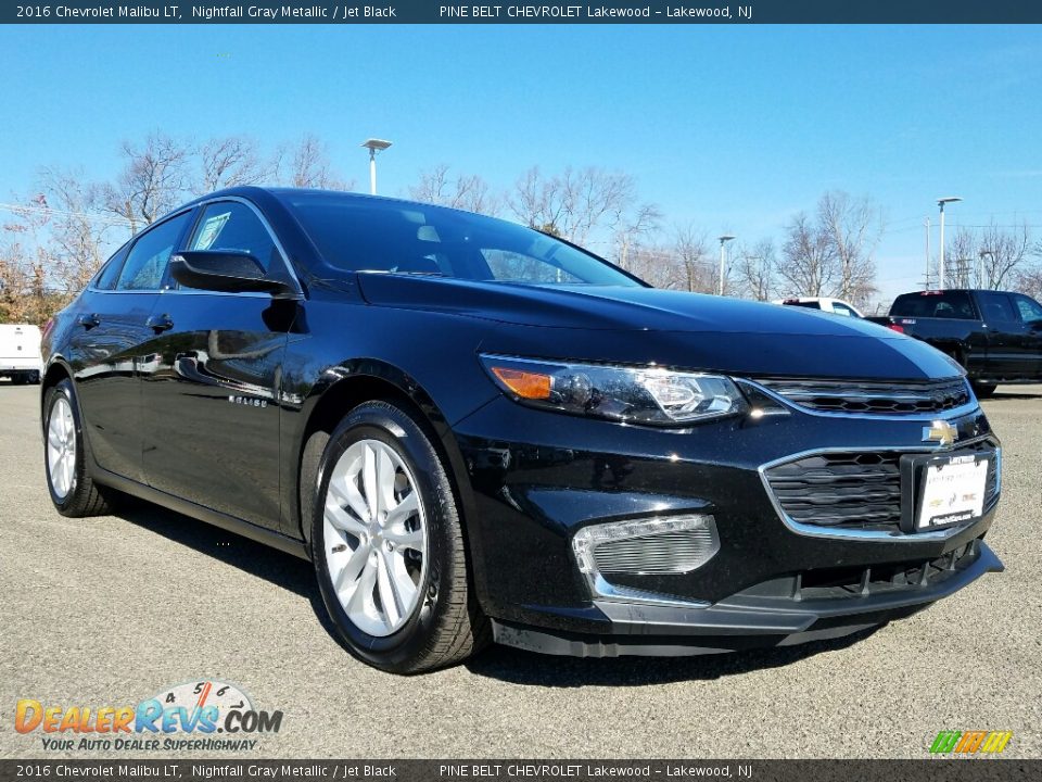 2016 Chevrolet Malibu LT Nightfall Gray Metallic / Jet Black Photo #1