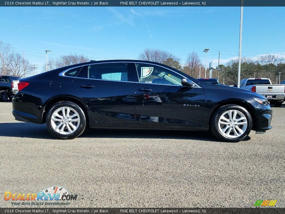 2016 Chevrolet Malibu LT Nightfall Gray Metallic / Jet Black Photo #8