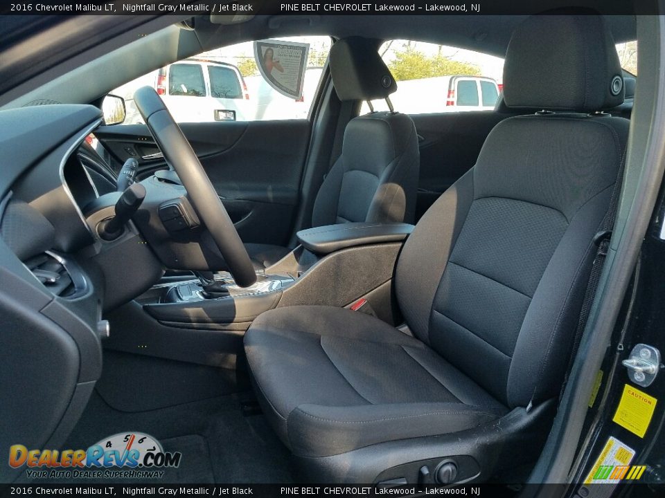 2016 Chevrolet Malibu LT Nightfall Gray Metallic / Jet Black Photo #11