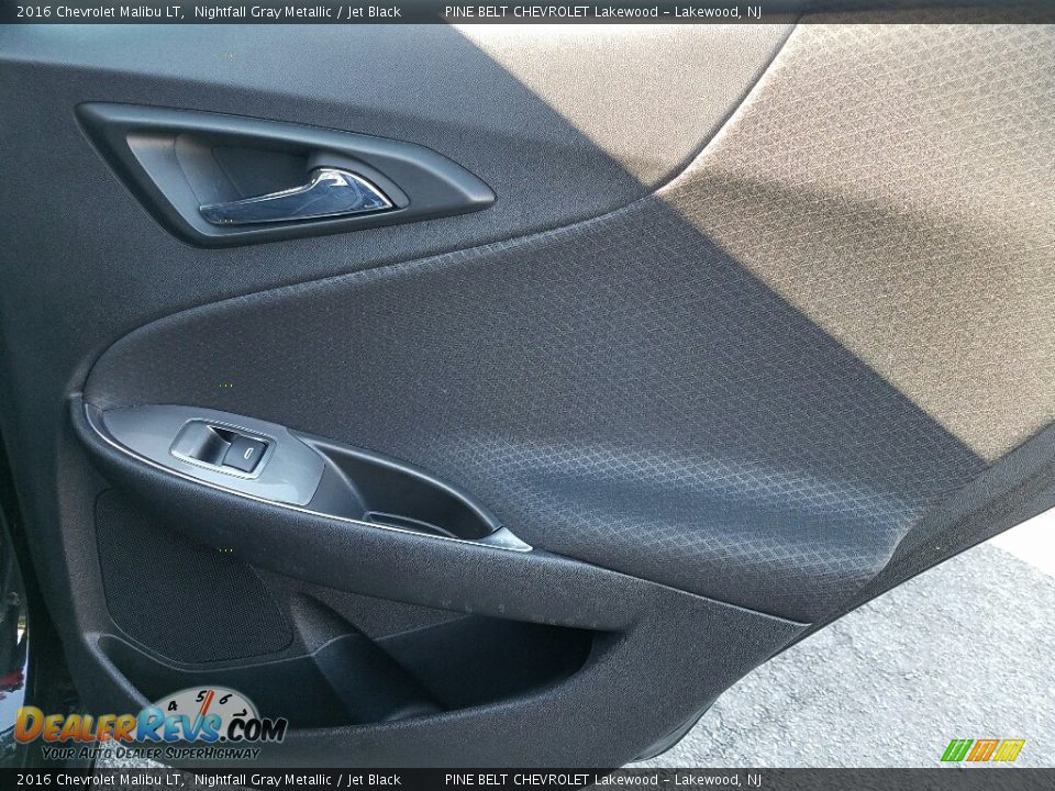 2016 Chevrolet Malibu LT Nightfall Gray Metallic / Jet Black Photo #12