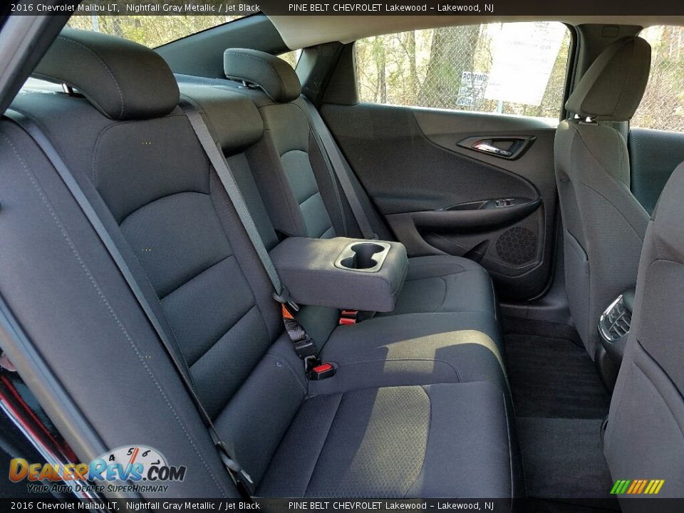 2016 Chevrolet Malibu LT Nightfall Gray Metallic / Jet Black Photo #13