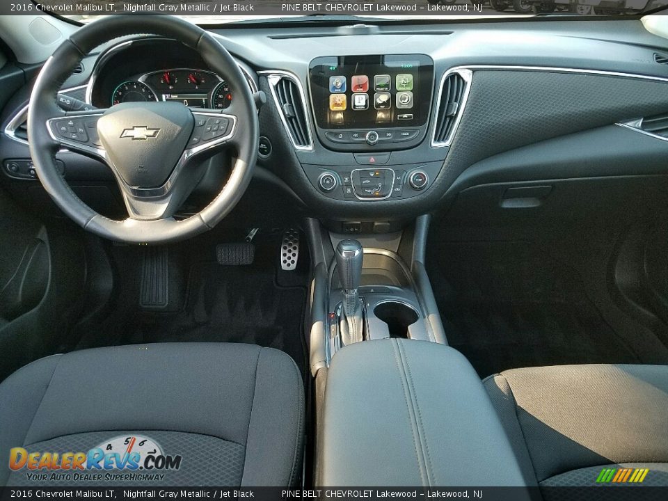 2016 Chevrolet Malibu LT Nightfall Gray Metallic / Jet Black Photo #14