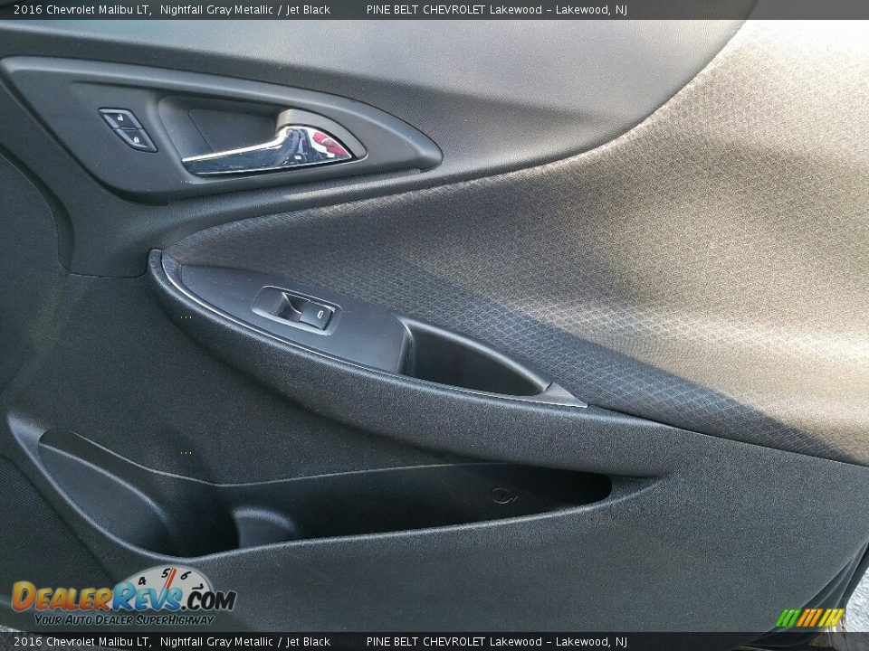 2016 Chevrolet Malibu LT Nightfall Gray Metallic / Jet Black Photo #15