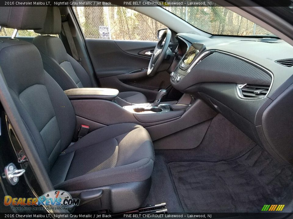 2016 Chevrolet Malibu LT Nightfall Gray Metallic / Jet Black Photo #18