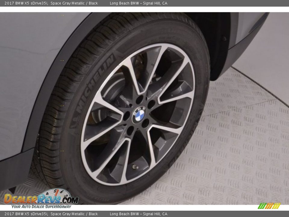 2017 BMW X5 sDrive35i Space Gray Metallic / Black Photo #10