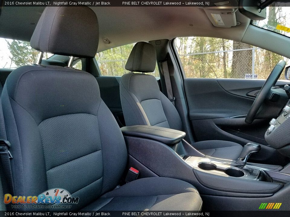 2016 Chevrolet Malibu LT Nightfall Gray Metallic / Jet Black Photo #19