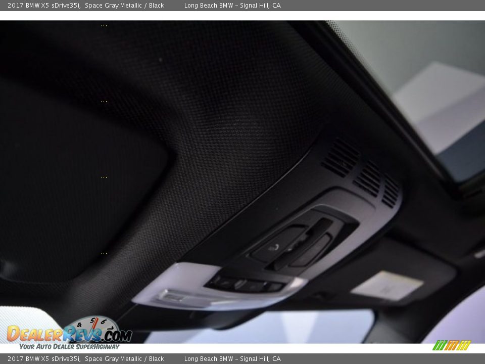 2017 BMW X5 sDrive35i Space Gray Metallic / Black Photo #23
