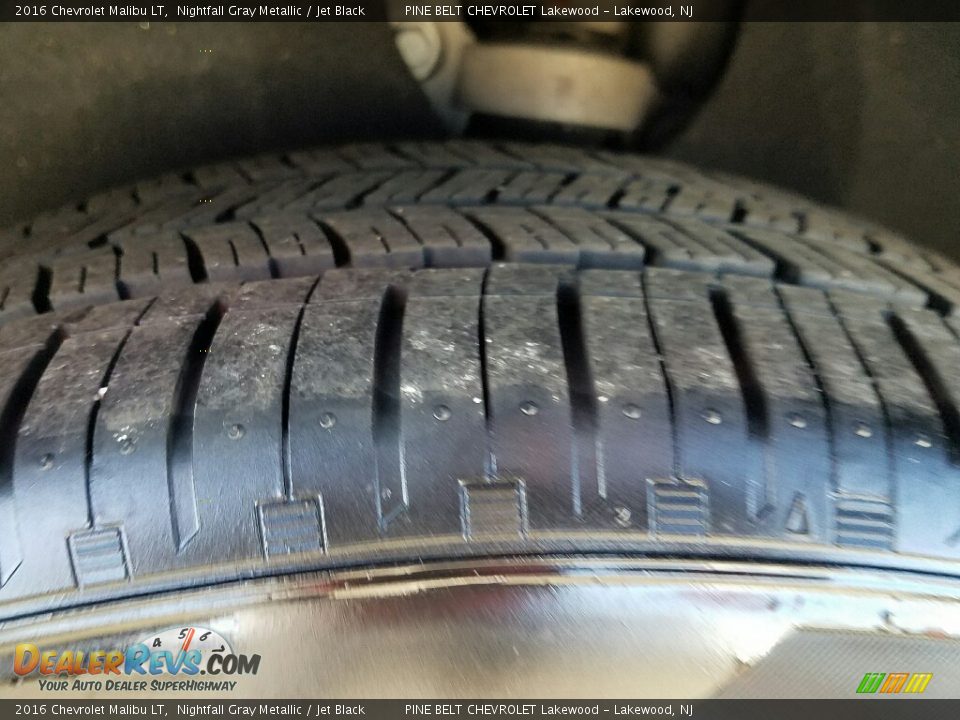 2016 Chevrolet Malibu LT Nightfall Gray Metallic / Jet Black Photo #30