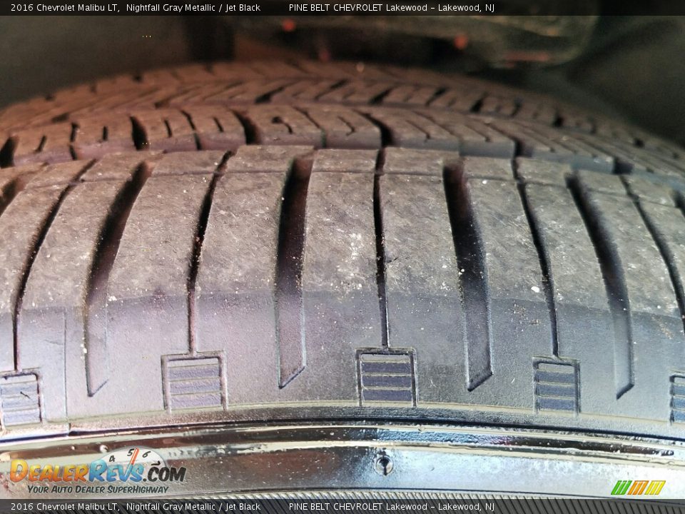 2016 Chevrolet Malibu LT Nightfall Gray Metallic / Jet Black Photo #32