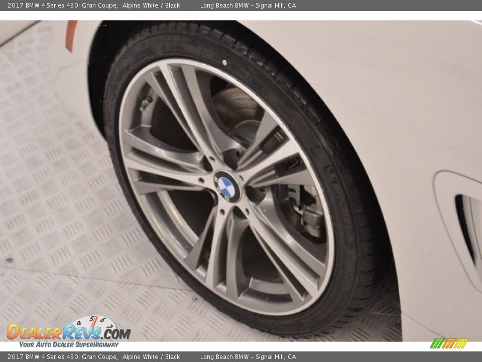 2017 BMW 4 Series 430i Gran Coupe Alpine White / Black Photo #9