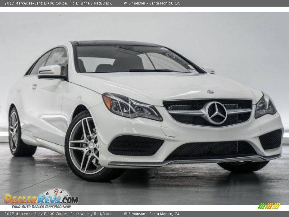 Front 3/4 View of 2017 Mercedes-Benz E 400 Coupe Photo #12