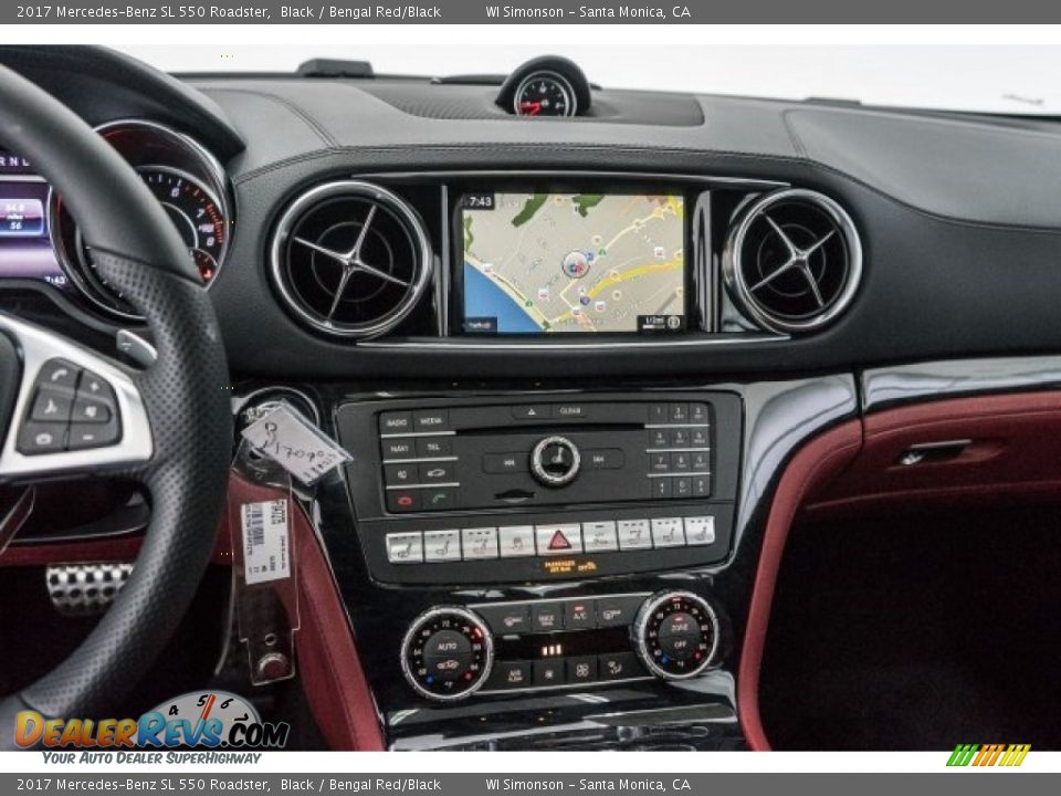Navigation of 2017 Mercedes-Benz SL 550 Roadster Photo #8