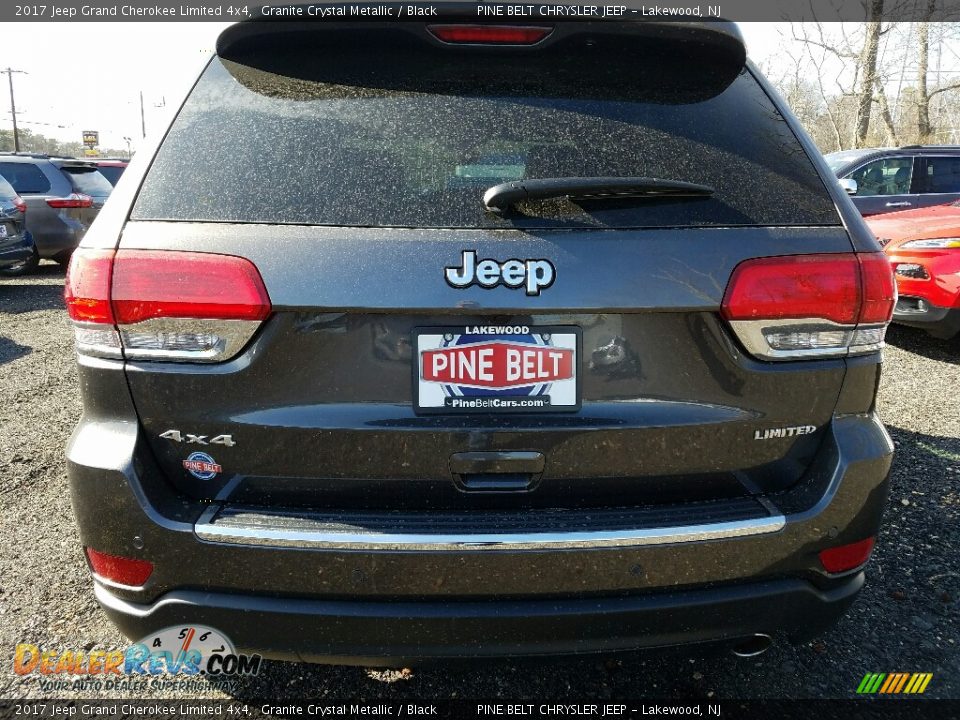 2017 Jeep Grand Cherokee Limited 4x4 Granite Crystal Metallic / Black Photo #5