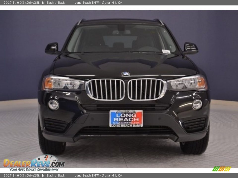 2017 BMW X3 sDrive28i Jet Black / Black Photo #2