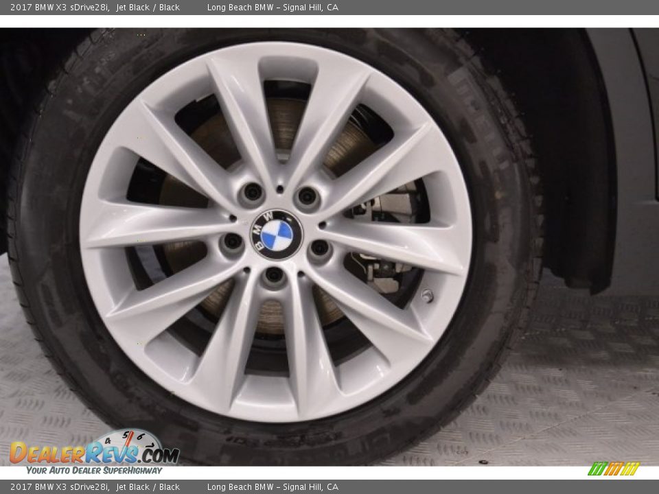 2017 BMW X3 sDrive28i Jet Black / Black Photo #9