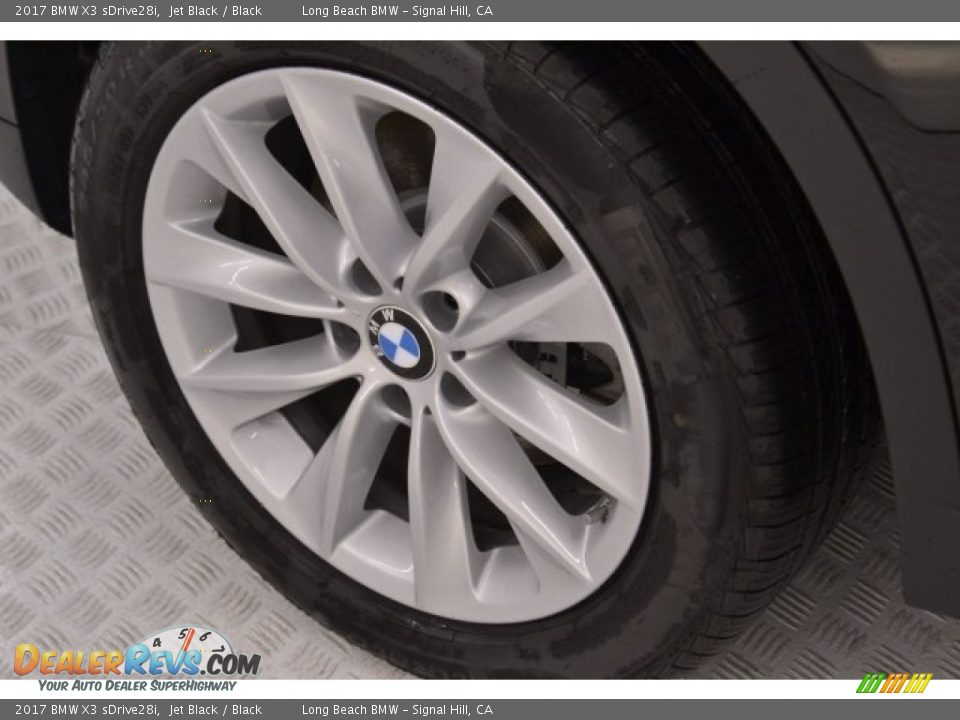 2017 BMW X3 sDrive28i Jet Black / Black Photo #10