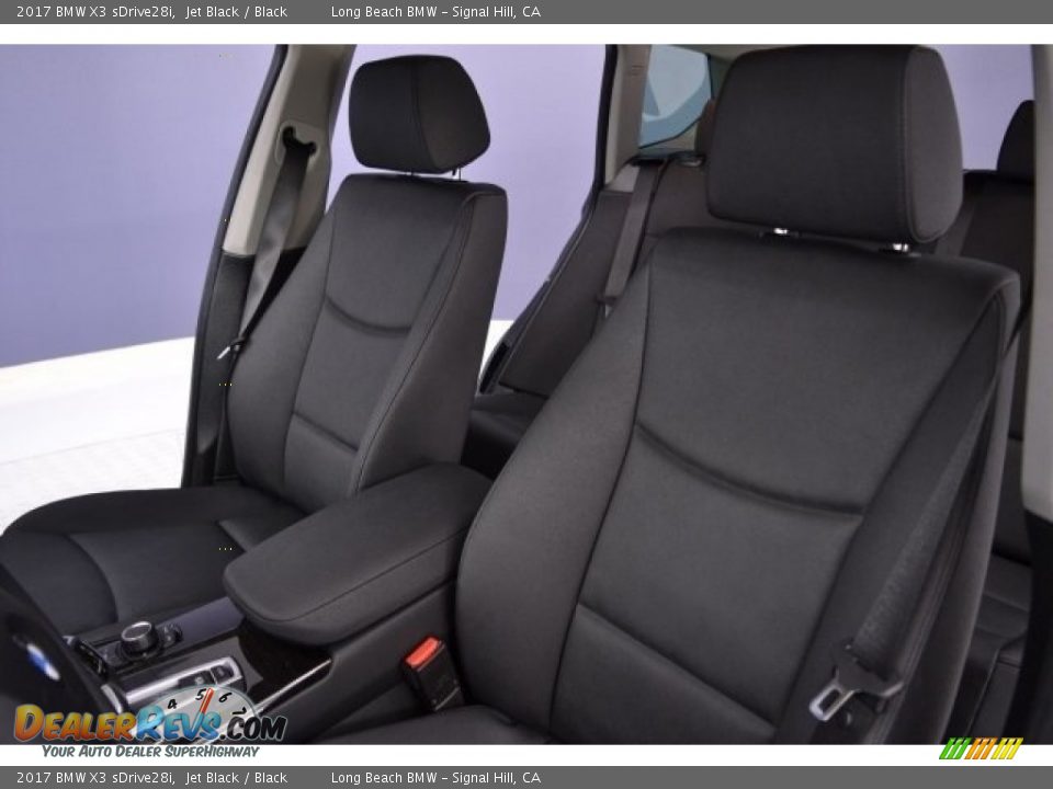 2017 BMW X3 sDrive28i Jet Black / Black Photo #12