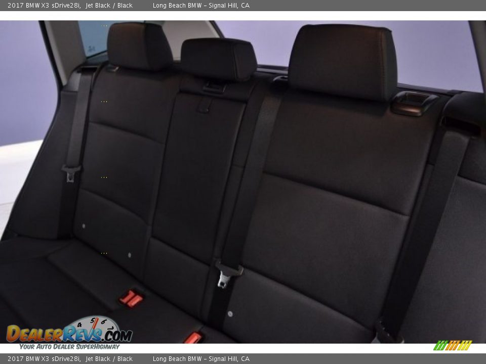 2017 BMW X3 sDrive28i Jet Black / Black Photo #13