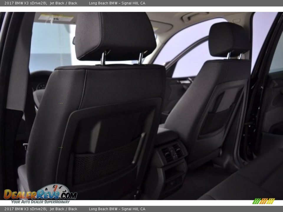 2017 BMW X3 sDrive28i Jet Black / Black Photo #14