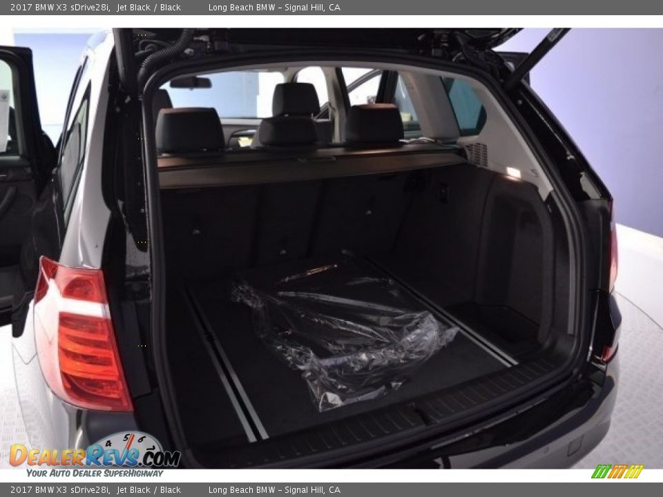 2017 BMW X3 sDrive28i Jet Black / Black Photo #15