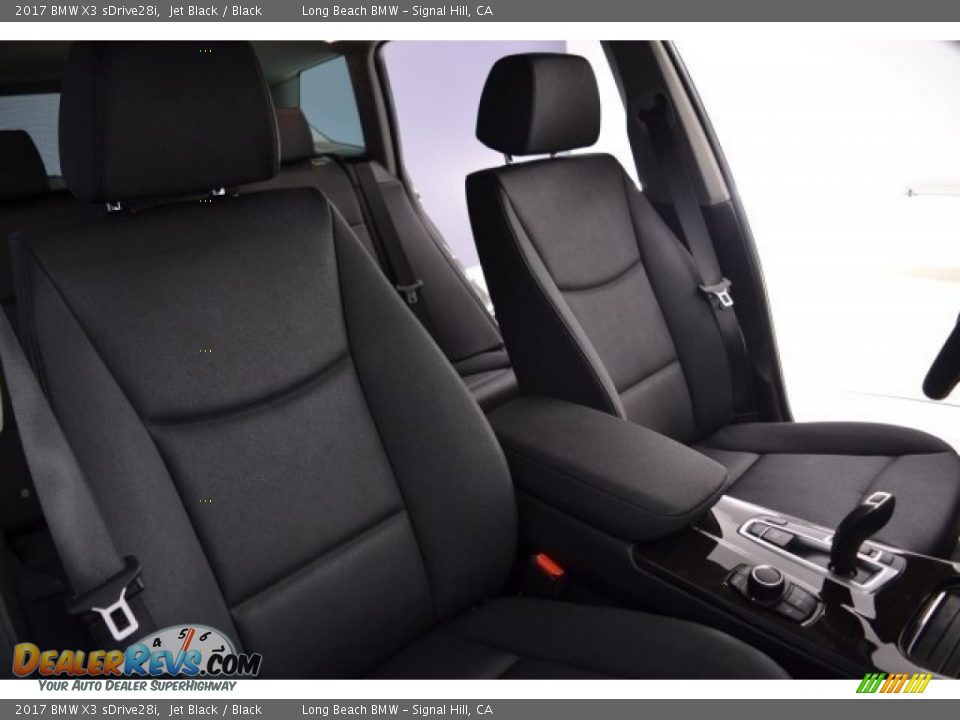 2017 BMW X3 sDrive28i Jet Black / Black Photo #17